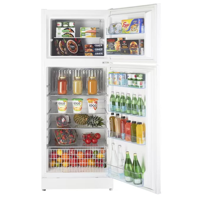 Off-Grid 14-Cu Ft Top-Freezer Refrigerator (White)