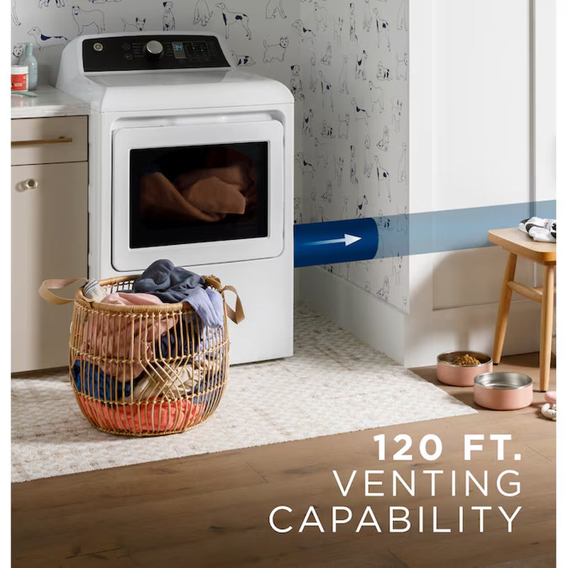 7.4-Cu. Feet Vented Electric Dryer ( White )