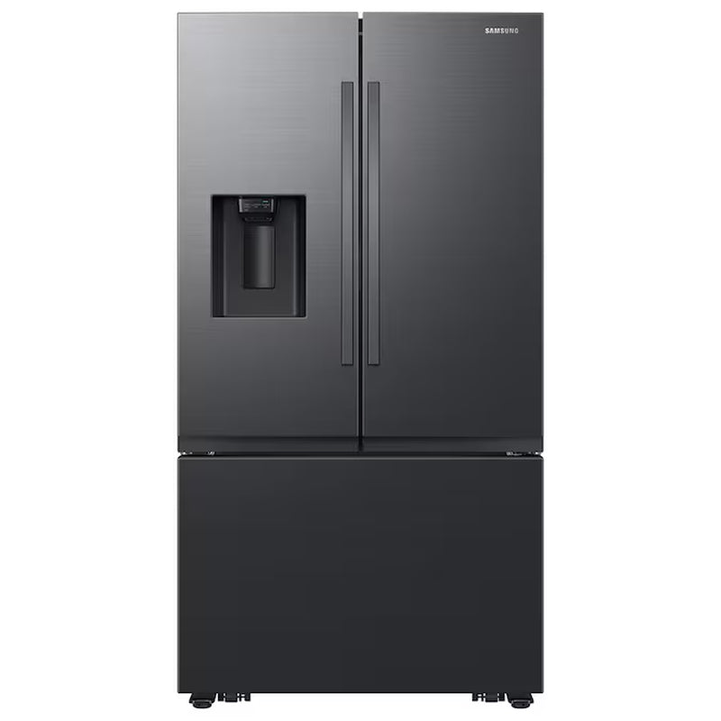 Standard-Depth Mega Capacity 30.5-Cu. Feet 3 -Door Smart Compatible French Door Refrigerator with Dual Ice Maker with Water and Ice Dispenser ( Fingerprint Resistant Stainless Steel ) ENERGY STAR Certified