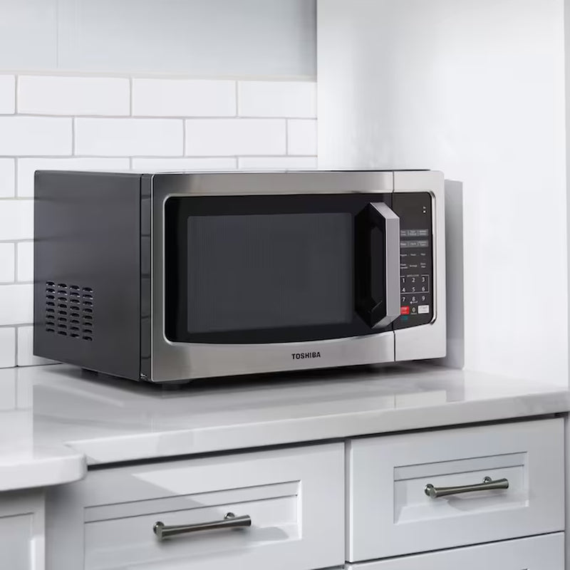 1.1-Cu. Feet Medium 1000 -Watt Countertop Microwave ( Stainless Steel )