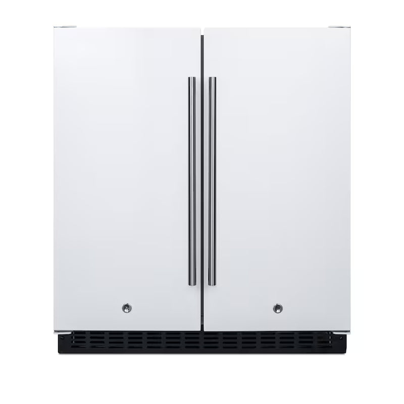 5.4-Cu. Feet Built-In Mini Fridge with Freezer ( White )