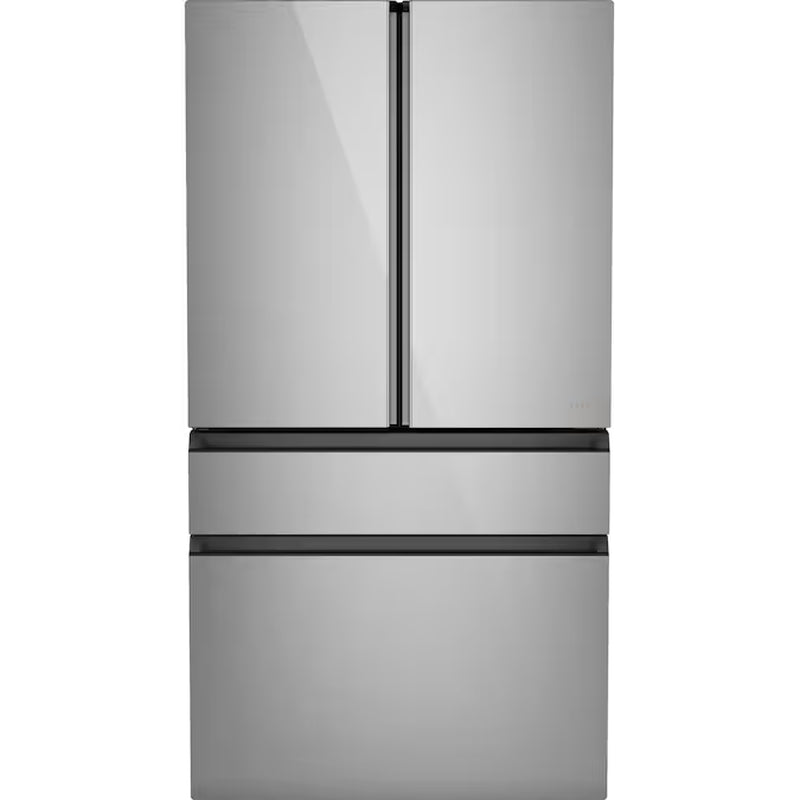 Standard-Depth 28.7-Cu. Feet 4 -Door Smart Compatible French Door Refrigerator with Ice Maker with Water Dispenser ( Stainless Steel ) ENERGY STAR Certified