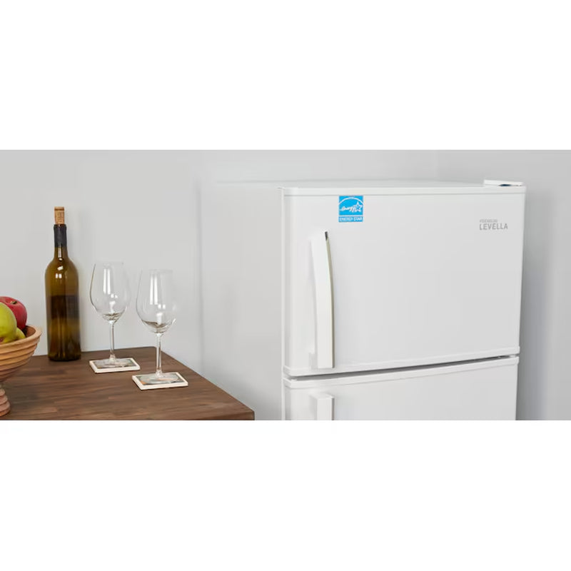 7.3-Cu Ft Counter-Depth Top-Freezer Refrigerator (White) ENERGY STAR