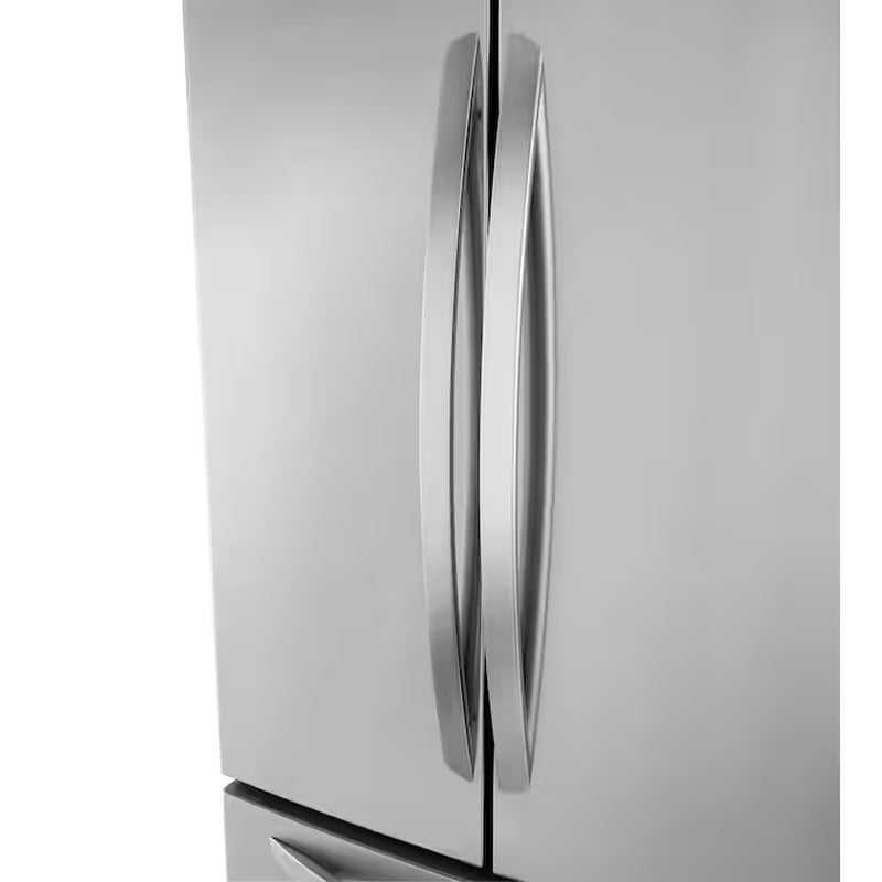 Standard-Depth 21.8-Cu. Feet 3 -Door French Door Refrigerator with Ice Maker ( Stainless Steel )