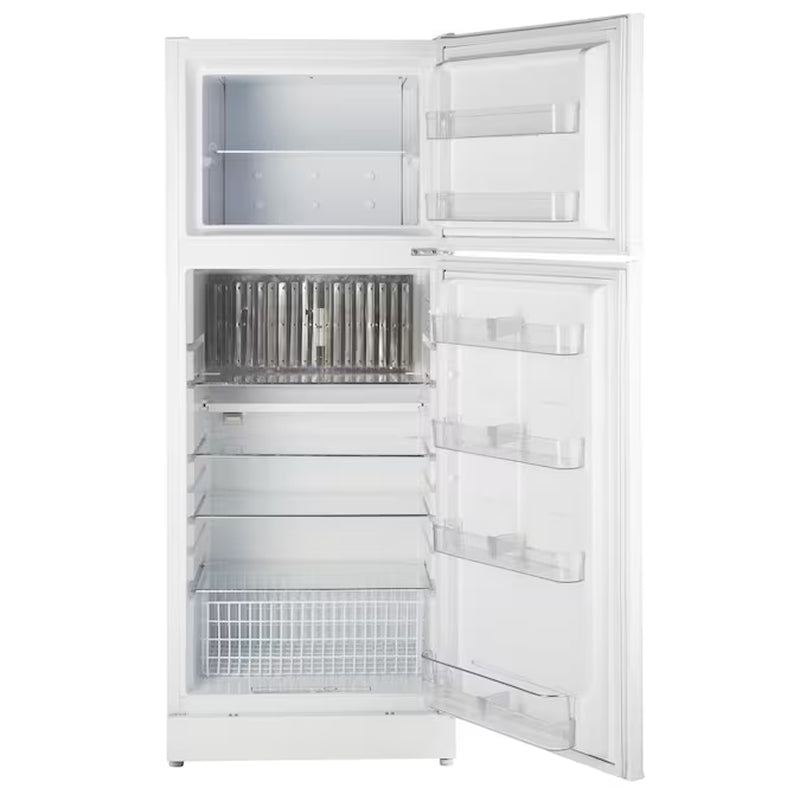 Off-Grid 14-Cu Ft Top-Freezer Refrigerator (White)