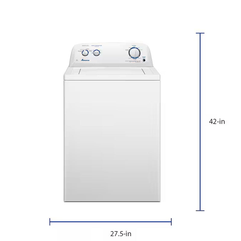 3.5-Cu Ft Agitator Top-Load Washer (White)