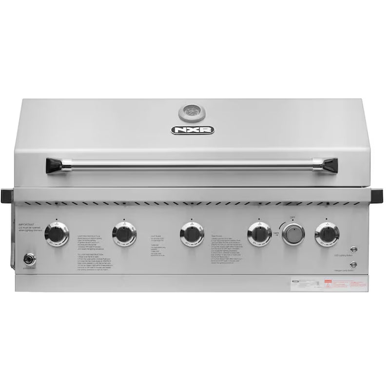 Ls Stainless Steel 5 -Burner Infrared Built-In Grill