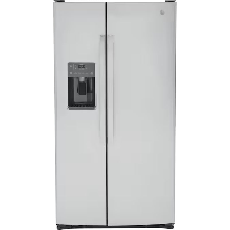 25.3-Cu Ft Side-By-Side Refrirator with Ice Maker, Water and Ice Dispenser (Stainless Steel)