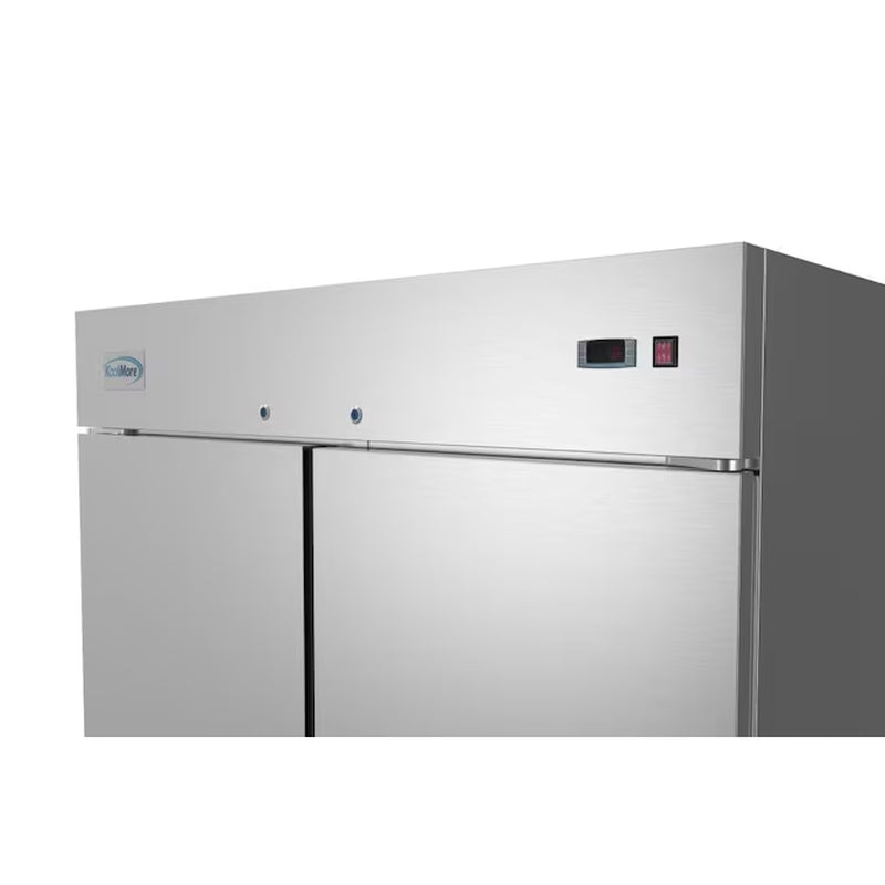 41.3-Cu. Feet Upright Frost-Free Commercial Freezer in Stainless Steel