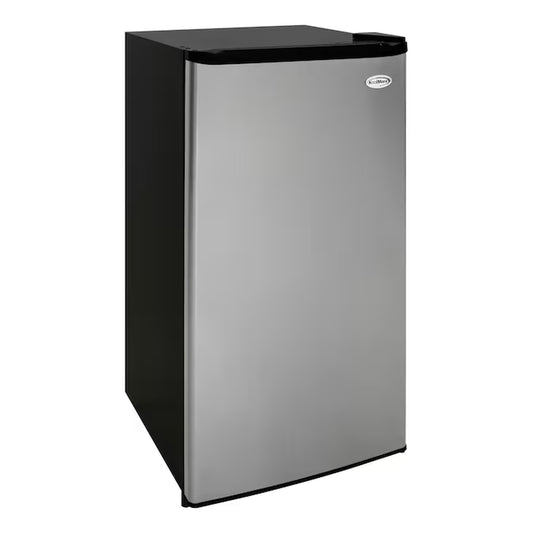 Convertible to Refrigerator 4.2-Cu. Feet Manual Upright Freezer ( Black )