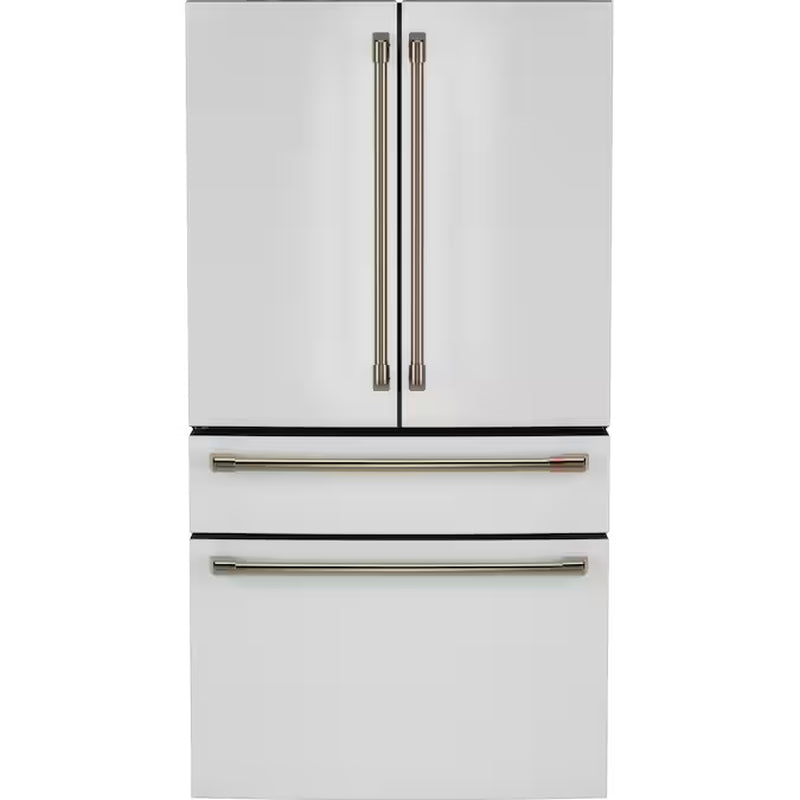 Standard-Depth 28.7-Cu. Feet 4 -Door Smart Compatible French Door Refrigerator with Ice Maker with Water Dispenser ( Stainless Steel ) ENERGY STAR Certified