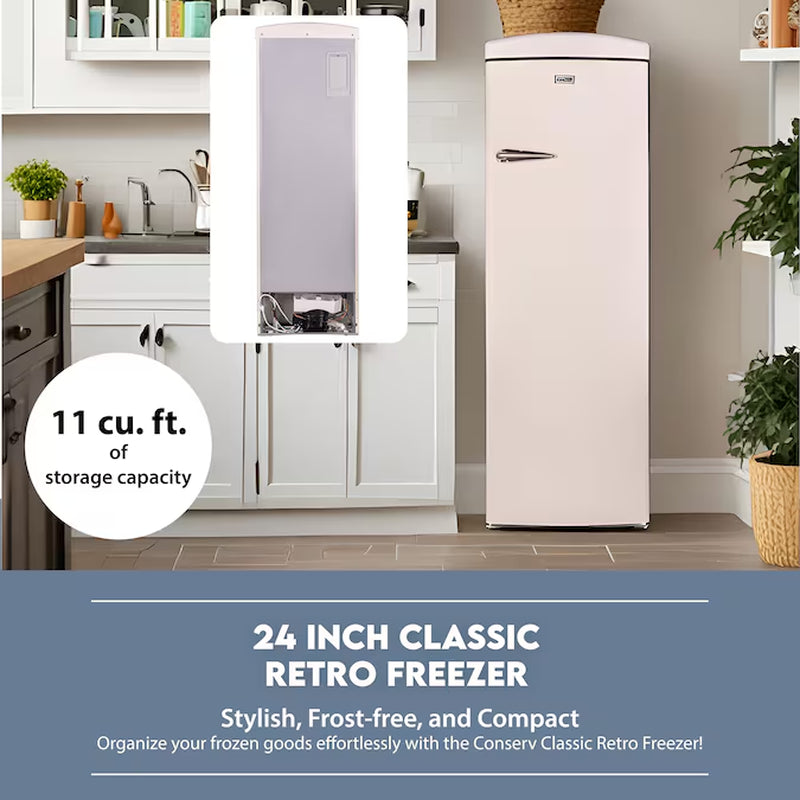 11.12-Cu. Feet Freezerless Refrigerator ( Cream ) ENERGY STAR