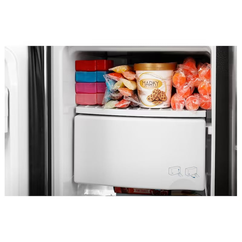 25.3-Cu Ft Side-By-Side Refrirator with Ice Maker, Water and Ice Dispenser (Stainless Steel)