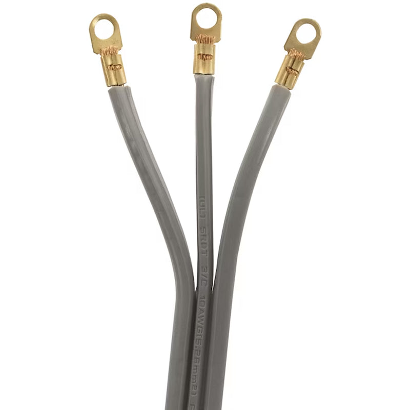 10-Ft 30 -Amp 3 -Prong Gray Dryer Appliance Power Cord