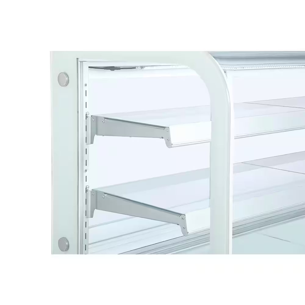 60 In. Refrigerated Bakery Display Case, 18 Cu. Ft. in White