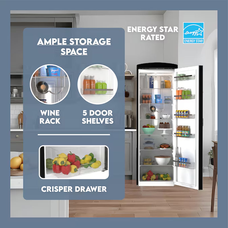 11.12-Cu. Feet Freezerless Refrigerator ( Black ) ENERGY STAR