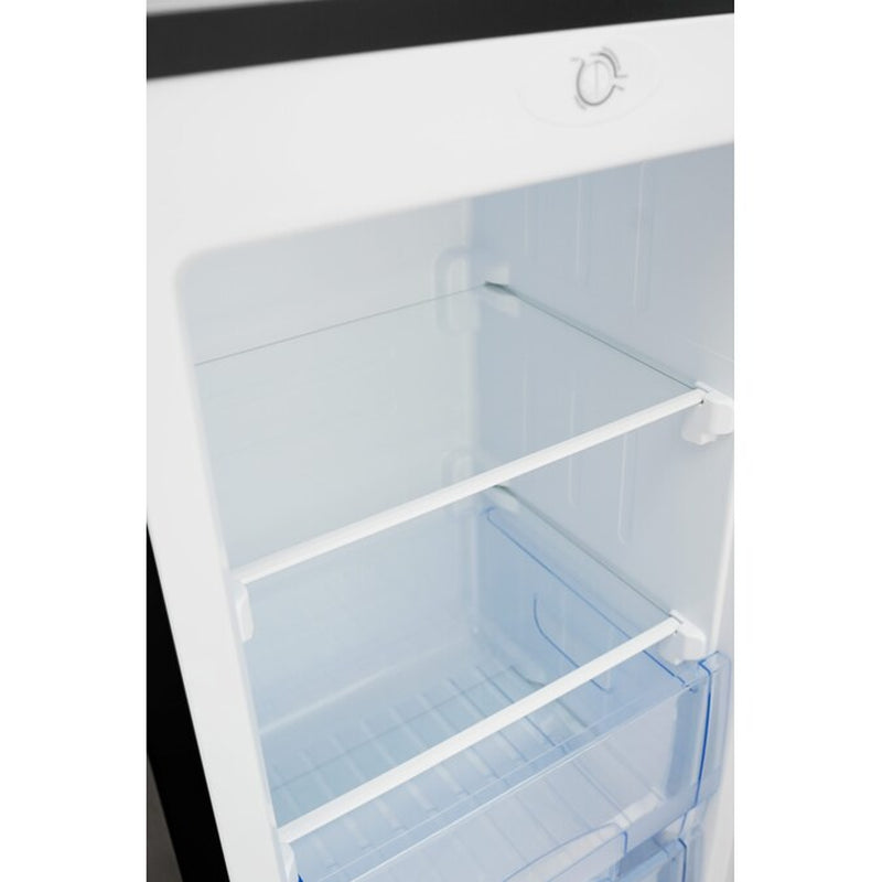 Convertible to Refrigerator 4.2-Cu. Feet Manual Upright Freezer ( Black )