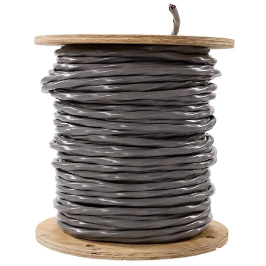 500 Ft. 3-3-3-5 Gray Standed CU SER Cable