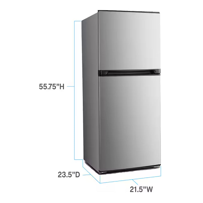 7-Cu Ft Counter-Depth Top-Freezer Refrigerator (Stainless Steel) ENERGY STAR