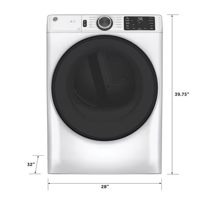 7.8-Cu. Feet Stackable Vented Electric Dryer ( White ) Energy Star Certified