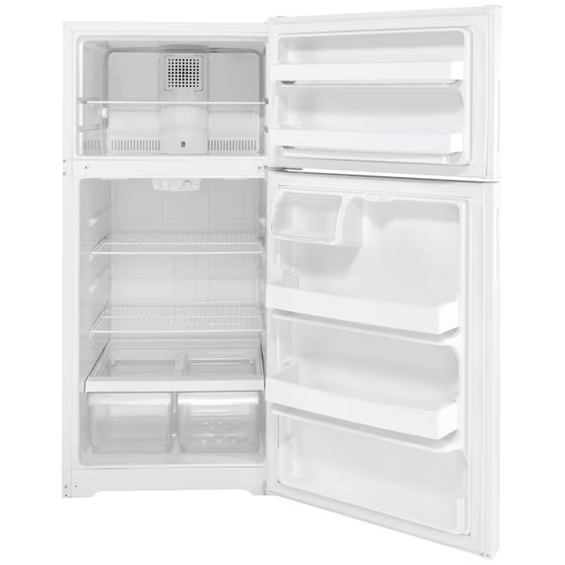 15.6-Cu Ft Top-Freezer Refrigerator (White)