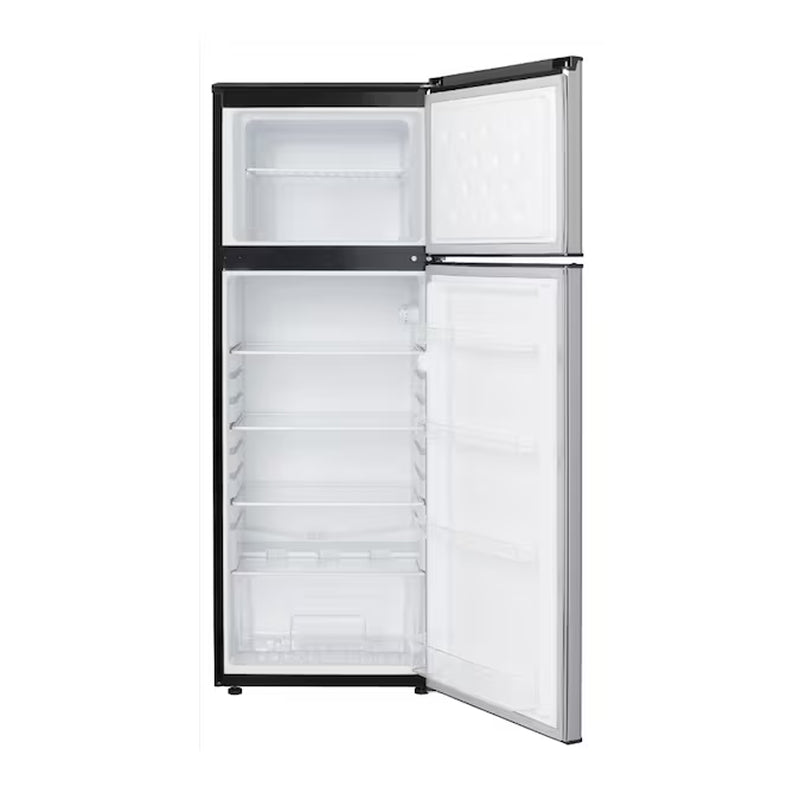 7.1-Cu Ft Counter-Depth Top-Freezer Refrigerator (Stainless Steel)