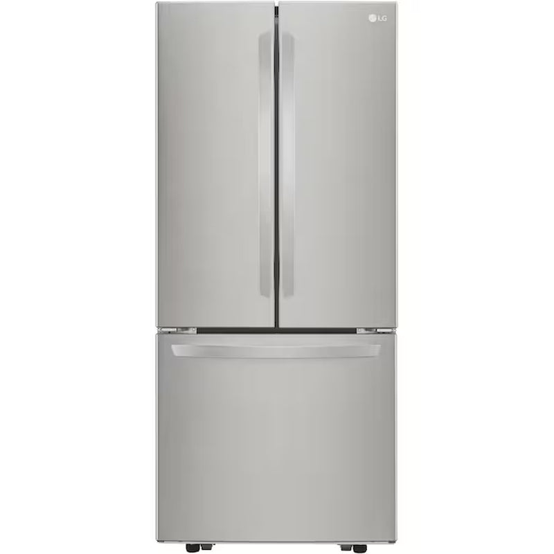 Standard-Depth 21.8-Cu. Feet 3 -Door French Door Refrigerator with Ice Maker ( Stainless Steel )