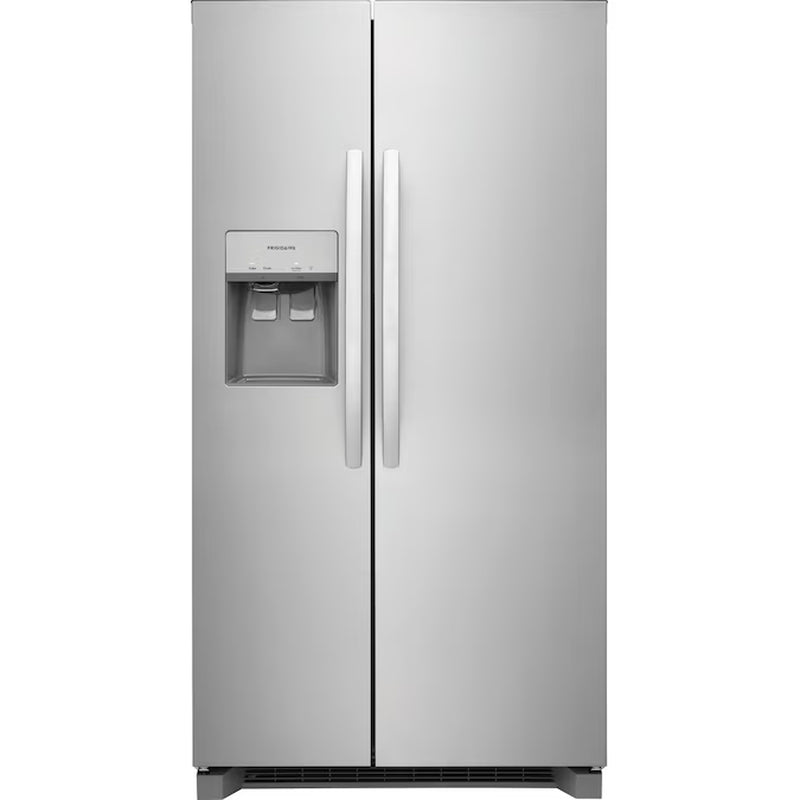 25.6-Cu Ft Side-By-Side Refrigerator with Ice Maker, Water and Ice Dispenser (Fingerprint Resistant Stainless Steel) ENERGY STAR