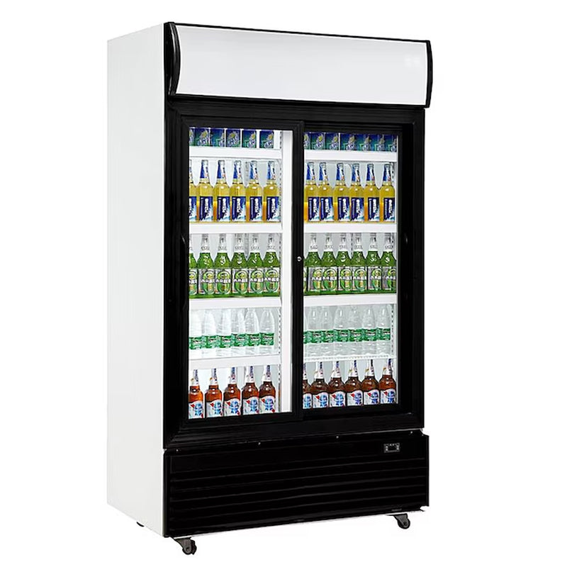 48-Inches W 400 -Can Capacity GLASS Built-In/Freestanding Indoor Beverage Refrigerator with Glass Door