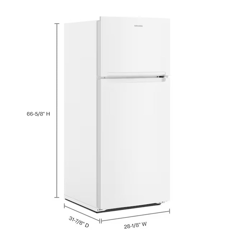 16.4-Cu Ft Top-Freezer Refrigerator (White)