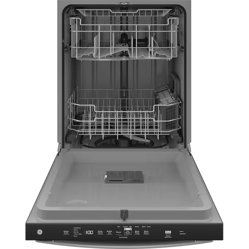 Dry Boost 24 Inch Top Control Built-In Dishwasher with Third Rack ( Finrprint-Resistant Stainless Steel ) ENERGY STAR Certified 50-Decibels Very Quiet Sound Level