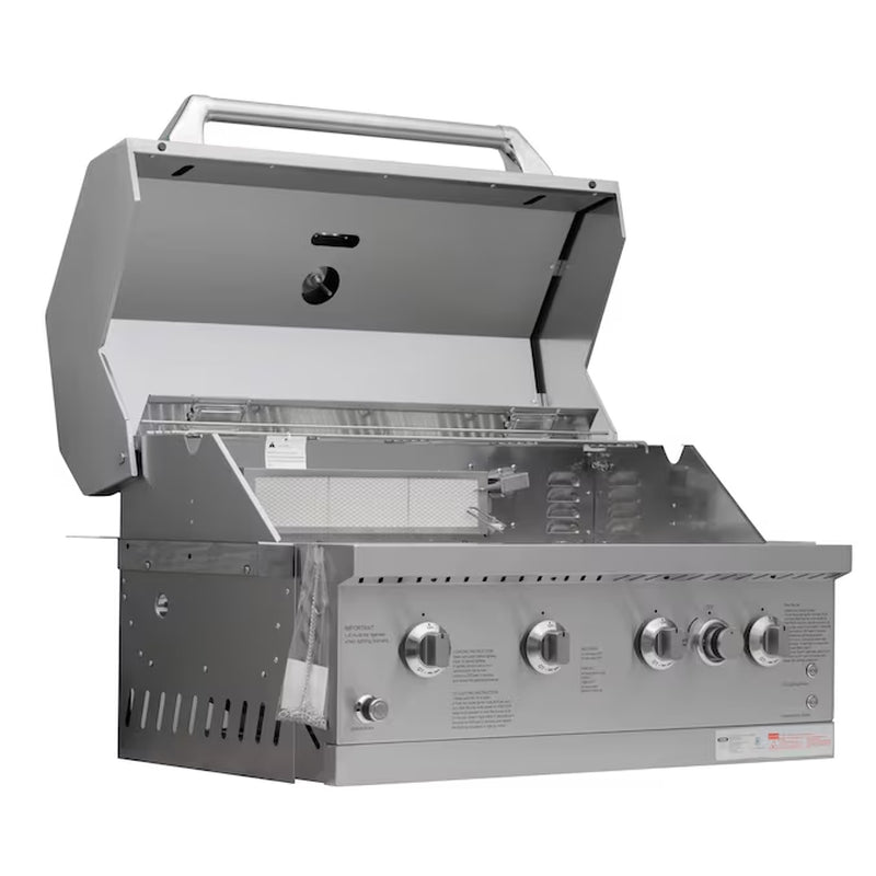 Ls Stainless Steel 4 -Burner Infrared Built-In Grill