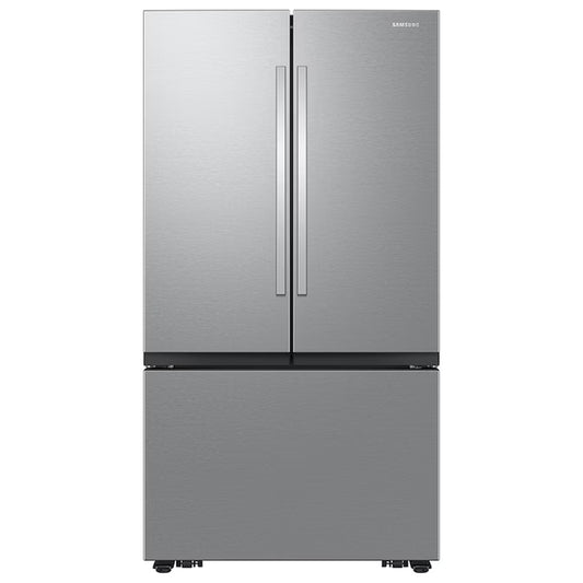 Standard-Depth Mega Capacity 31.5-Cu. Feet 3 -Door Smart Compatible French Door Refrigerator with Dual Ice Maker ( Fingerprint Resistant Stainless Steel ) ENERGY STAR Certified