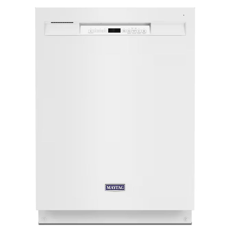 Dual Power Filtration 24 Inch Front Control Built-In Dishwasher ( Fingerprint Resistant Stainless Steel ) 50-Decibels Very Quiet Sound Level