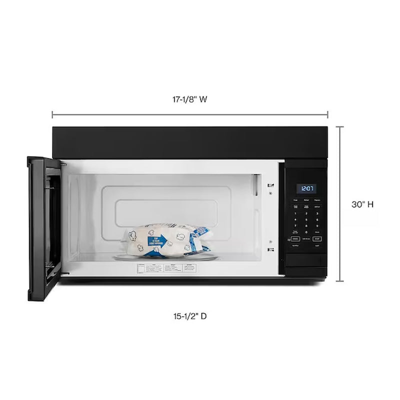 1.7-Cu. Feet 30-Inches Over-The-Range Microwave ( Black )