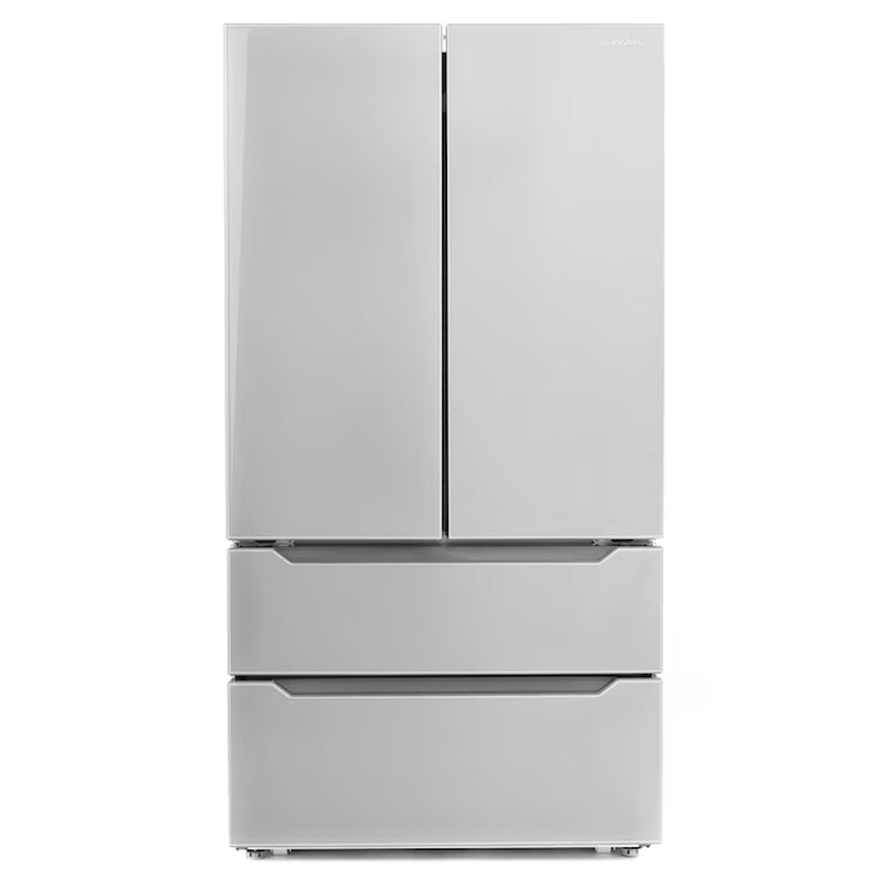 Counter-Depth 22.5-Cu. Feet 4 -Door French Door Refrigerator with Ice Maker with Ice Dispenser ( Stainless Steel ) ENERGY STAR Certified