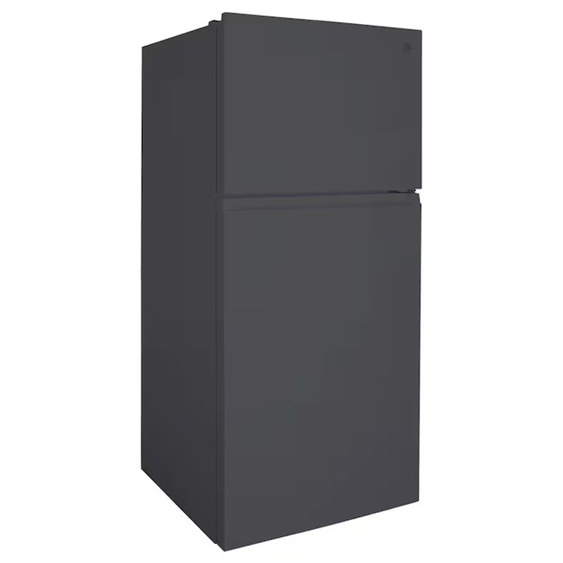 18.1-Cu Ft Top-Freezer Refrigerator with Ice Maker (Black) ENERGY STAR