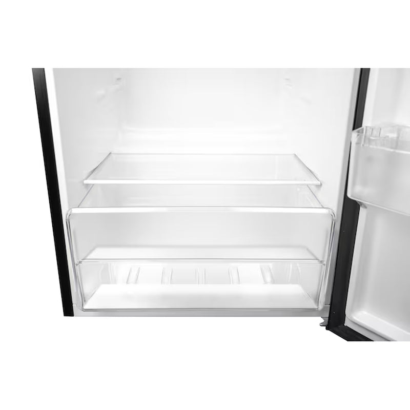 7.4-Cu Ft Counter-Depth Top-Freezer Refrigerator (Black) ENERGY STAR