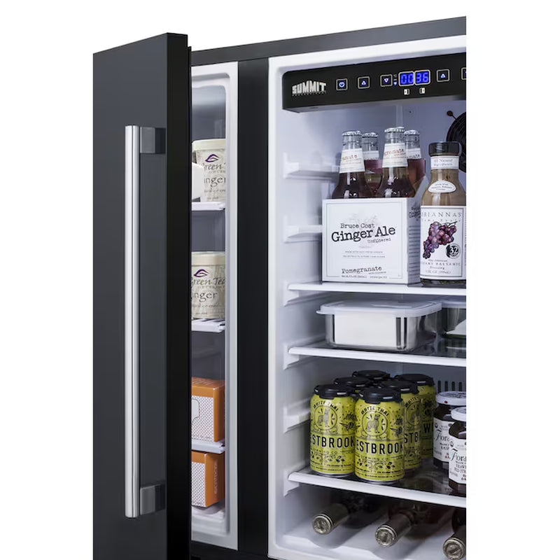 5.4-Cu. Feet Built-In Mini Fridge with Freezer ( Black )