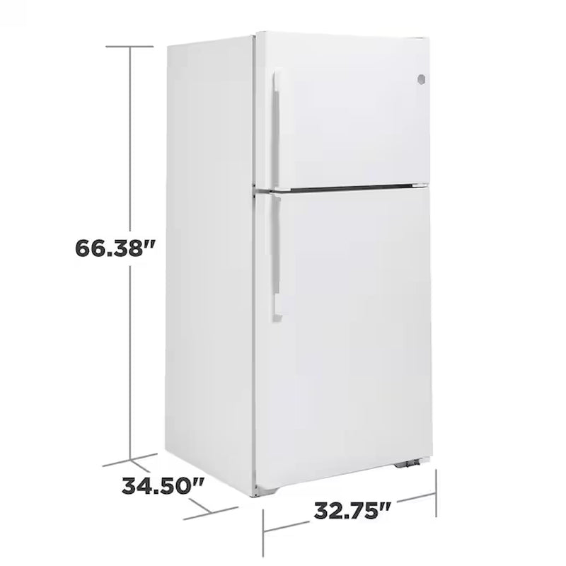 Gara-Ready 21.9-Cu Ft Top-Freezer Refrirator (White) Gara Ready