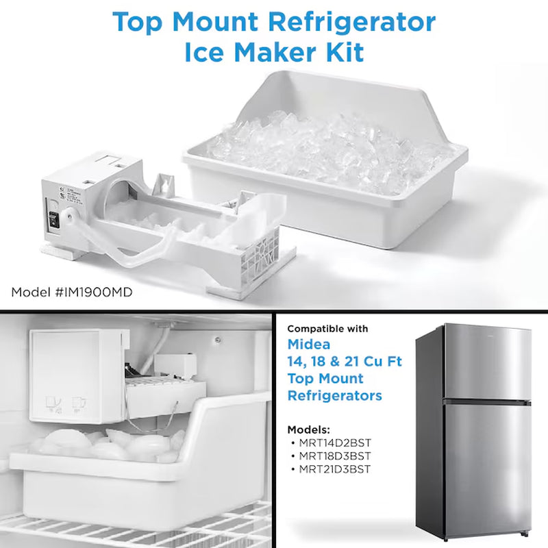 Fingerprint Resistant 18.1-Cu Ft Top-Freezer Refrigerator (Stainless Steel) Garage Ready ENERGY STAR