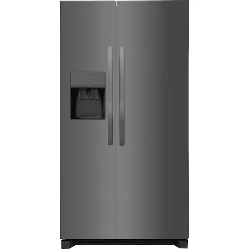 25.6-Cu Ft Side-By-Side Refrigerator with Ice Maker, Water and Ice Dispenser (Fingerprint Resistant Stainless Steel) ENERGY STAR