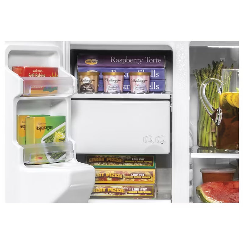 25.1-Cu Ft Side-By-Side Refrirator with Ice Maker, Water and Ice Dispenser (Stainless Steel)