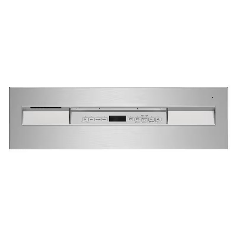 Dual Power Filtration 24 Inch Front Control Built-In Dishwasher ( Fingerprint Resistant Stainless Steel ) 50-Decibels Very Quiet Sound Level