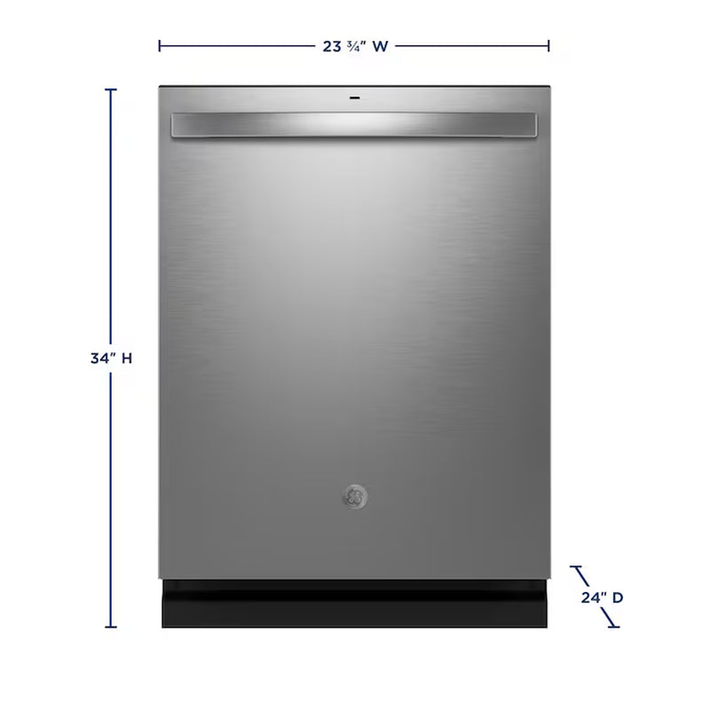 Dry Boost 24 Inch Top Control Built-In Dishwasher with Third Rack ( Finrprint-Resistant Stainless Steel ) ENERGY STAR Certified 47-Decibels Very Quiet Sound Level