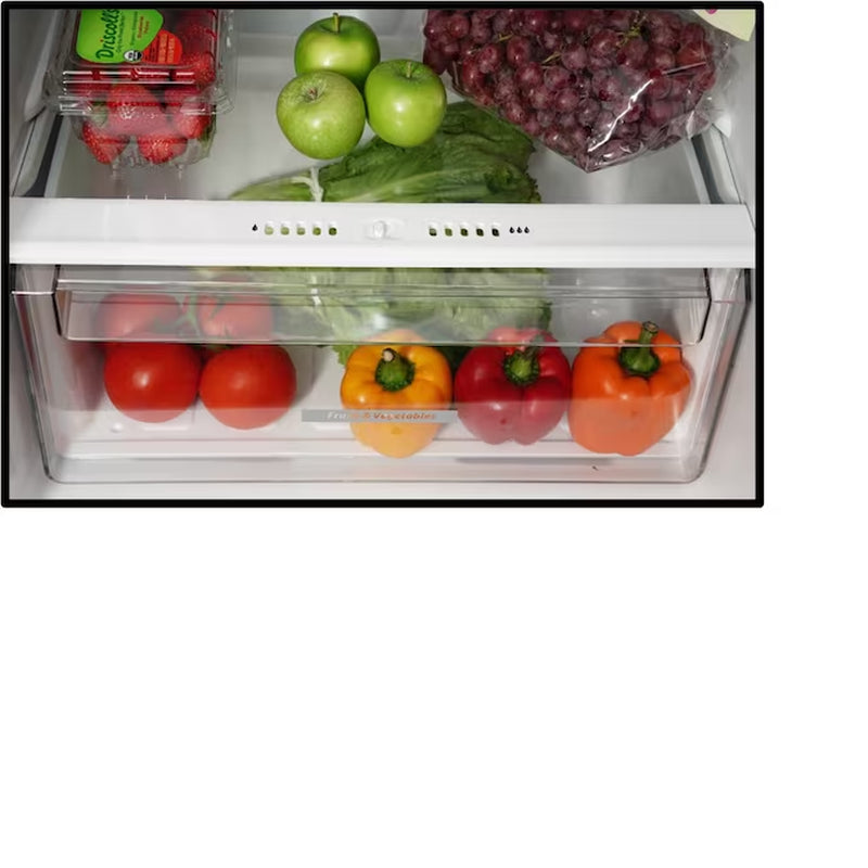 11.6-Cu Ft Counter-Depth Top-Freezer Refrigerator (White)