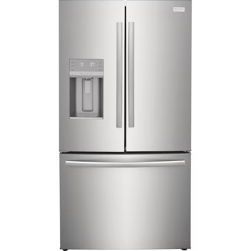 Gallery Counter-Depth 22.6-Cu. Feet 3 -Door French Door Refrigerator with Dual Ice Maker with Water and Ice Dispenser ( Fingerprint Resistant Stainless Steel ) ENERGY STAR Certified