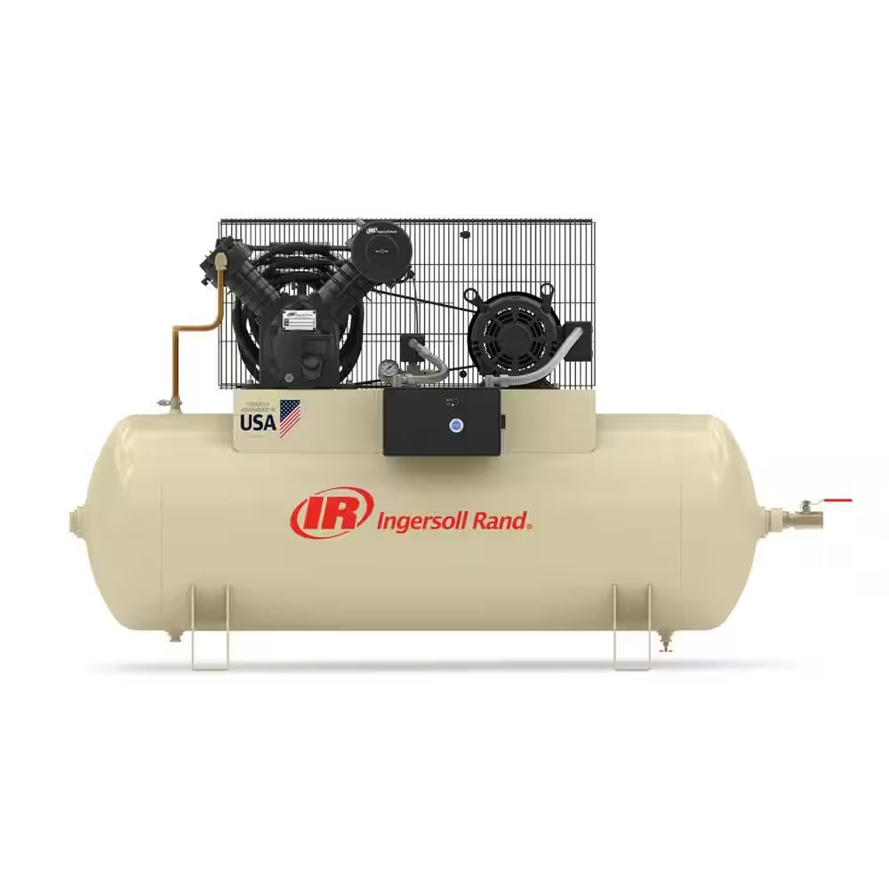 Type 30 Reciprocating 120 Gal. 10 HP Electric 230-Volt 3 Phase Air Compressor