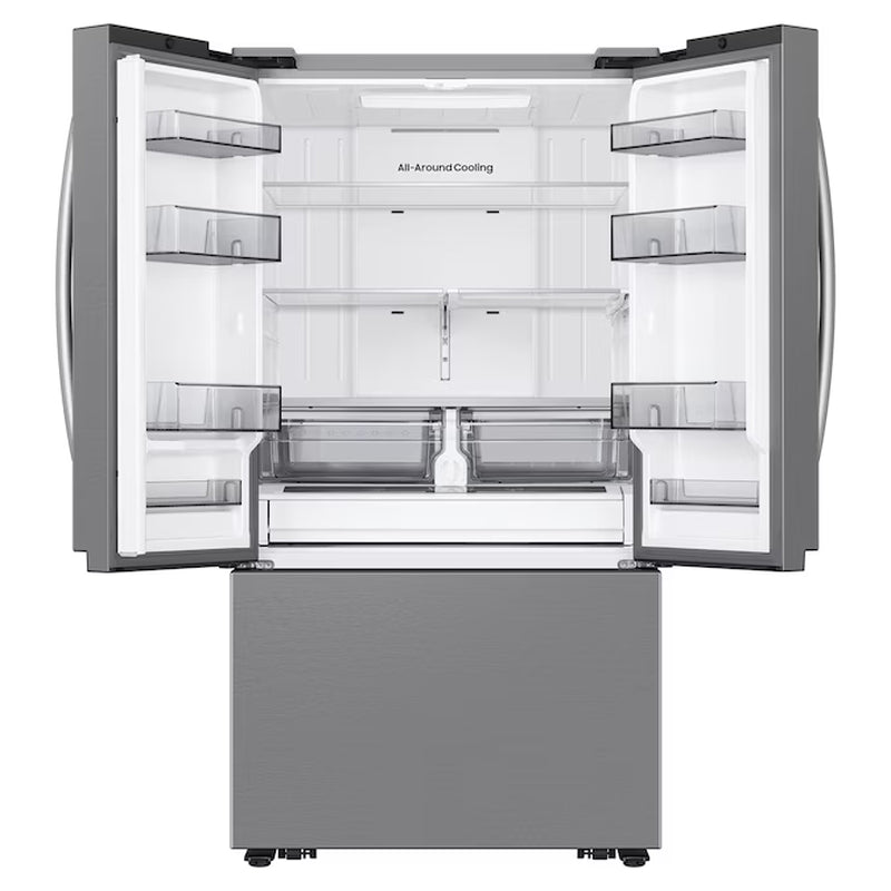 Standard-Depth Mega Capacity 31.5-Cu. Feet 3 -Door Smart Compatible French Door Refrigerator with Dual Ice Maker ( Fingerprint Resistant Stainless Steel ) ENERGY STAR Certified