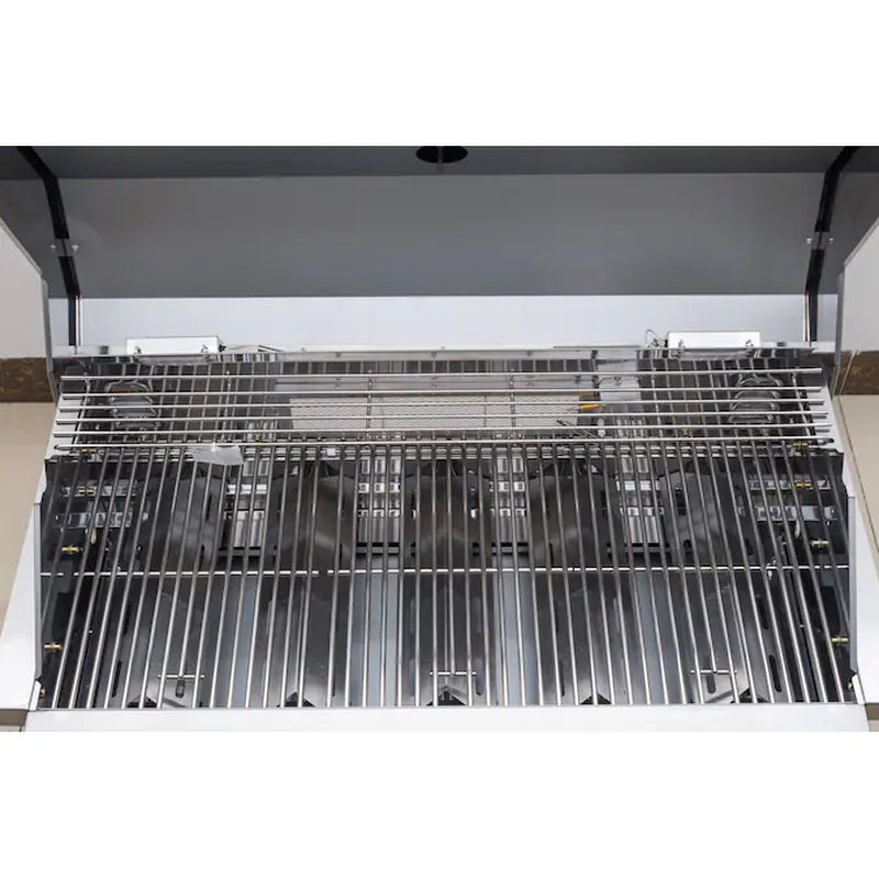 Ls Stainless Steel 5 -Burner Infrared Built-In Grill